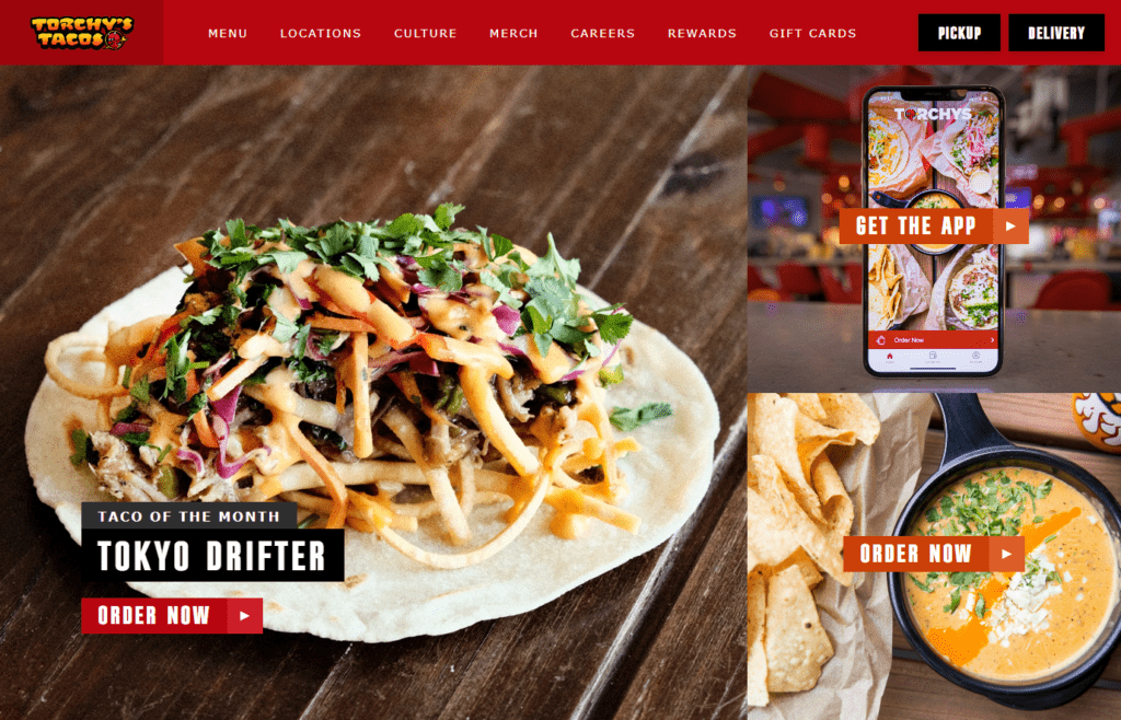 torchys tacos food photography example