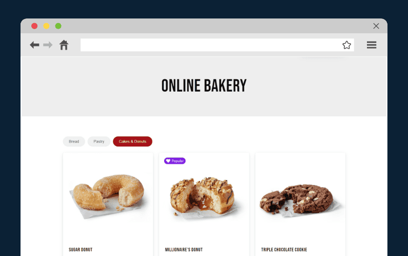 how to start an online bakery