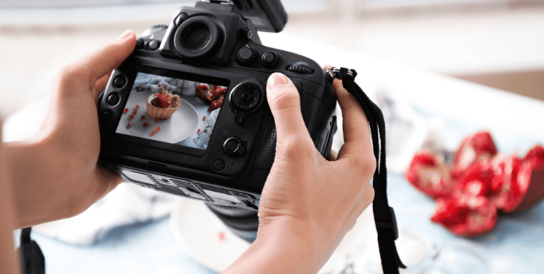 rule of thirds food photography