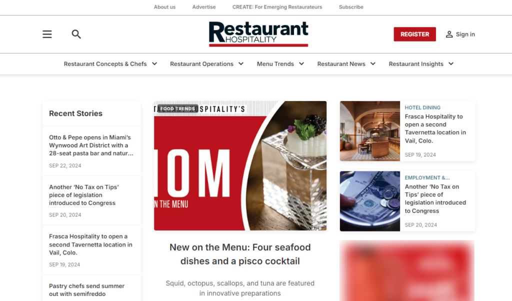 restaurant hospitality