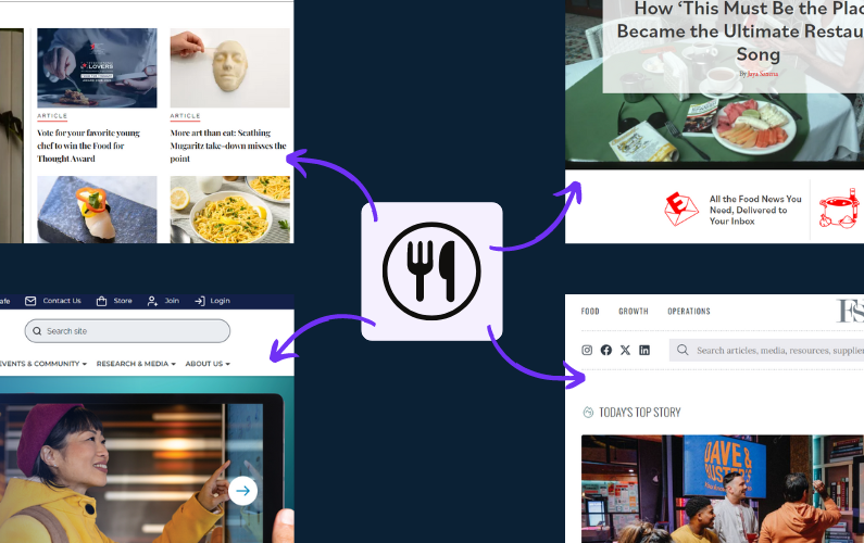 websites for restaurants