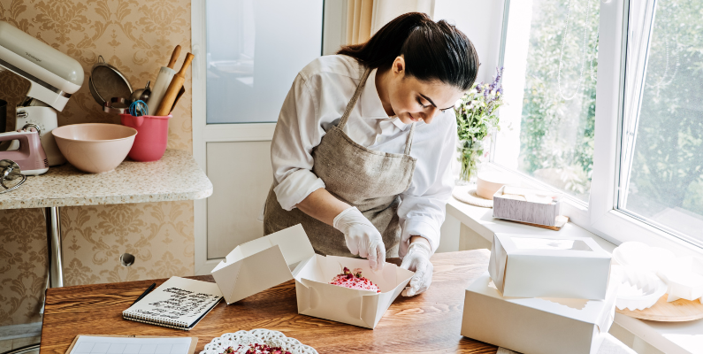 cake business packaging