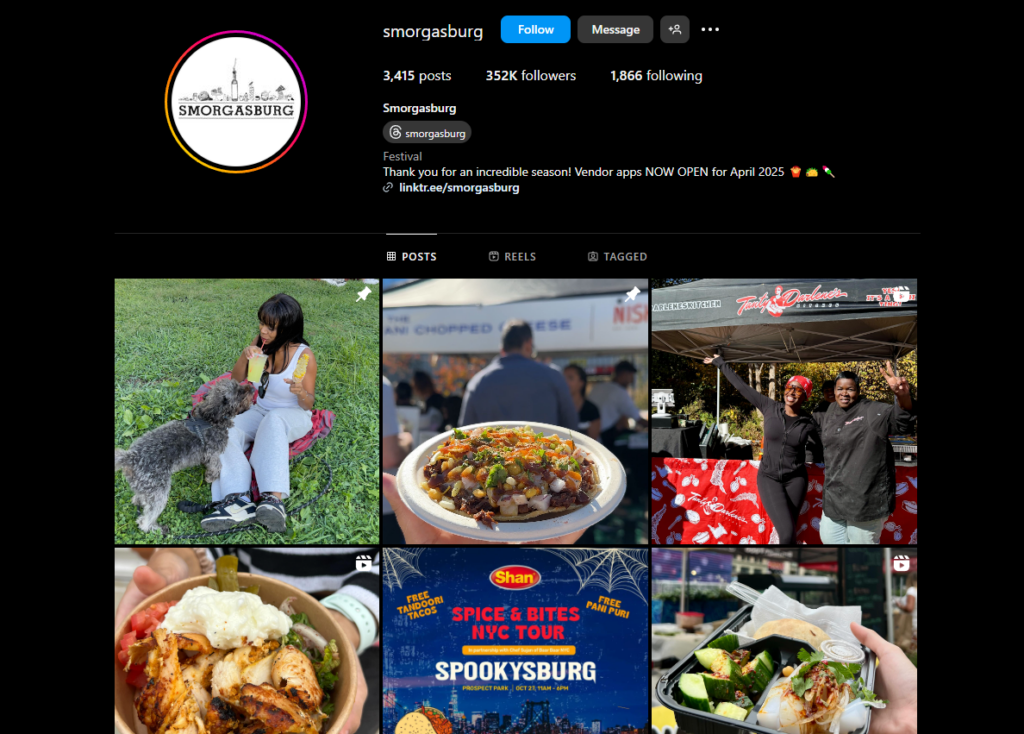 Smorgasburg food festivals