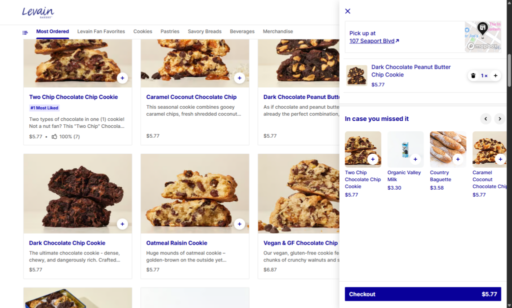 cross sell levain bakery