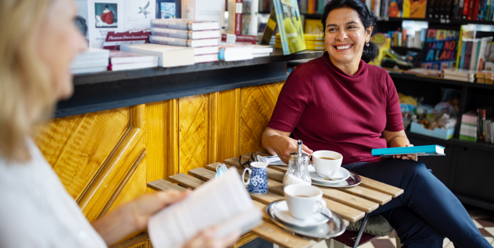 bookstore restaurant